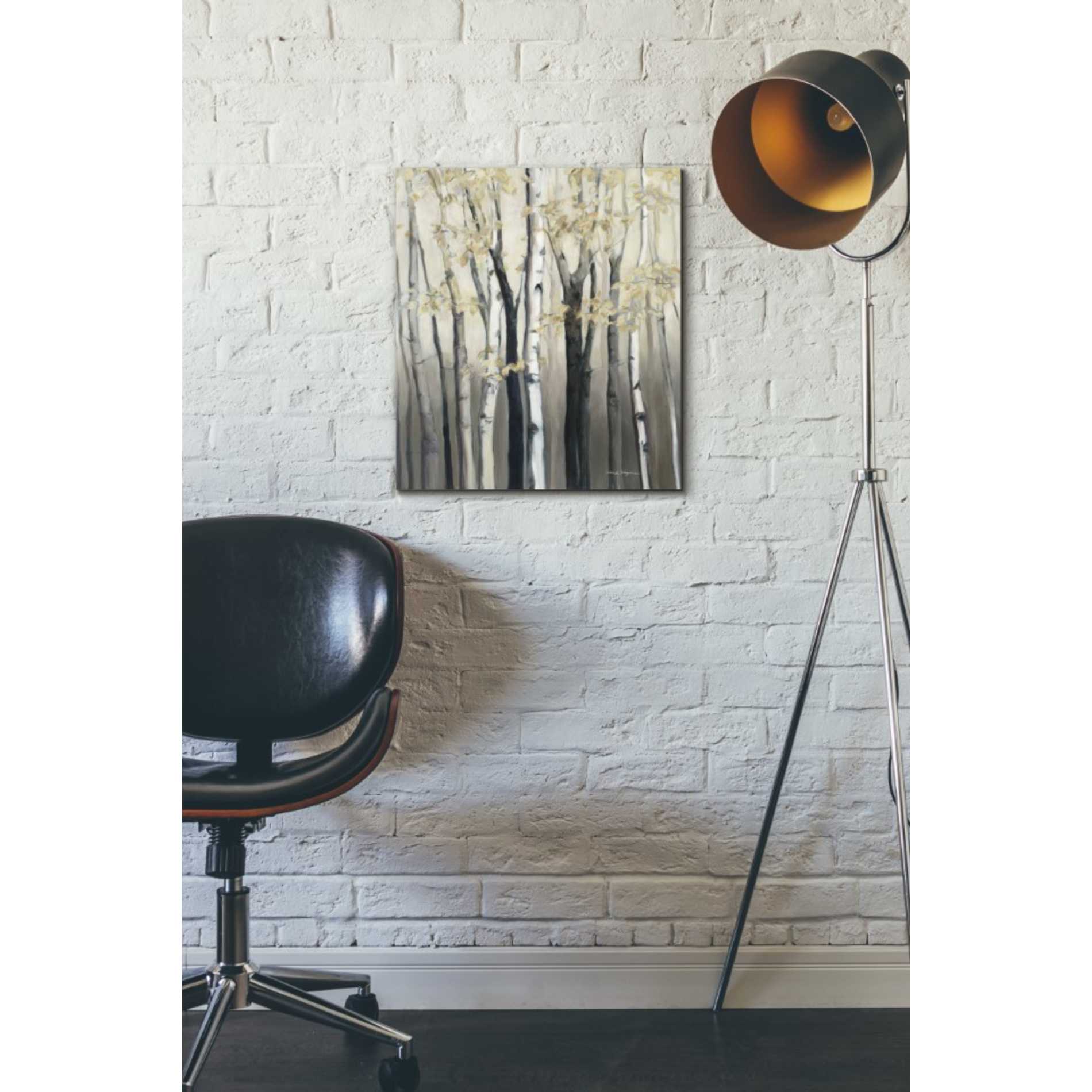 'Golden Birch I' by Marilyn Hageman, Canvas Wall Art,16 x 18