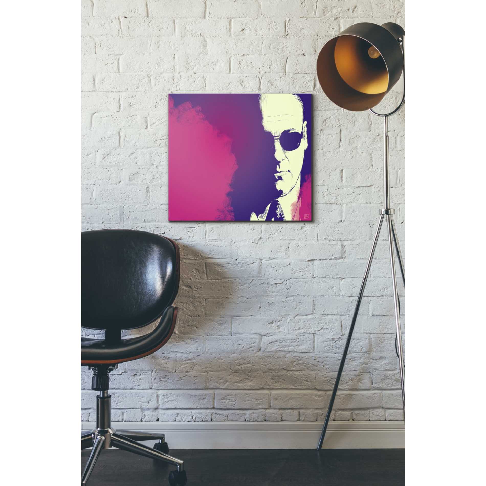 'JGandolfini' by Giuseppe Cristiano, Canvas Wall Art,16 x 18