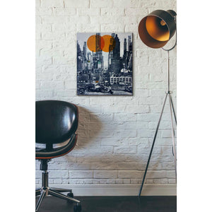 'NEW YORK SKYLINE 1948' by DB Waterman, Giclee Canvas Wall Art