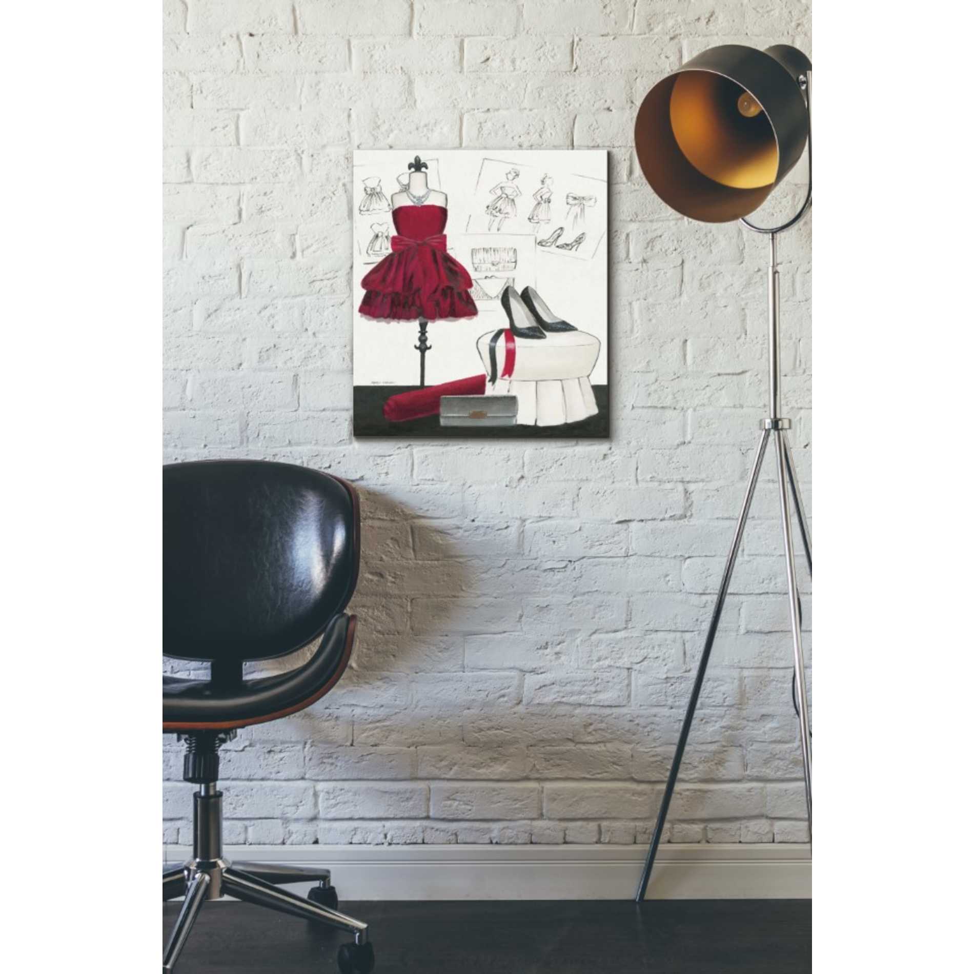 'Dress Fitting II' by Marco Fabiano, Canvas Wall Art,16 x 18