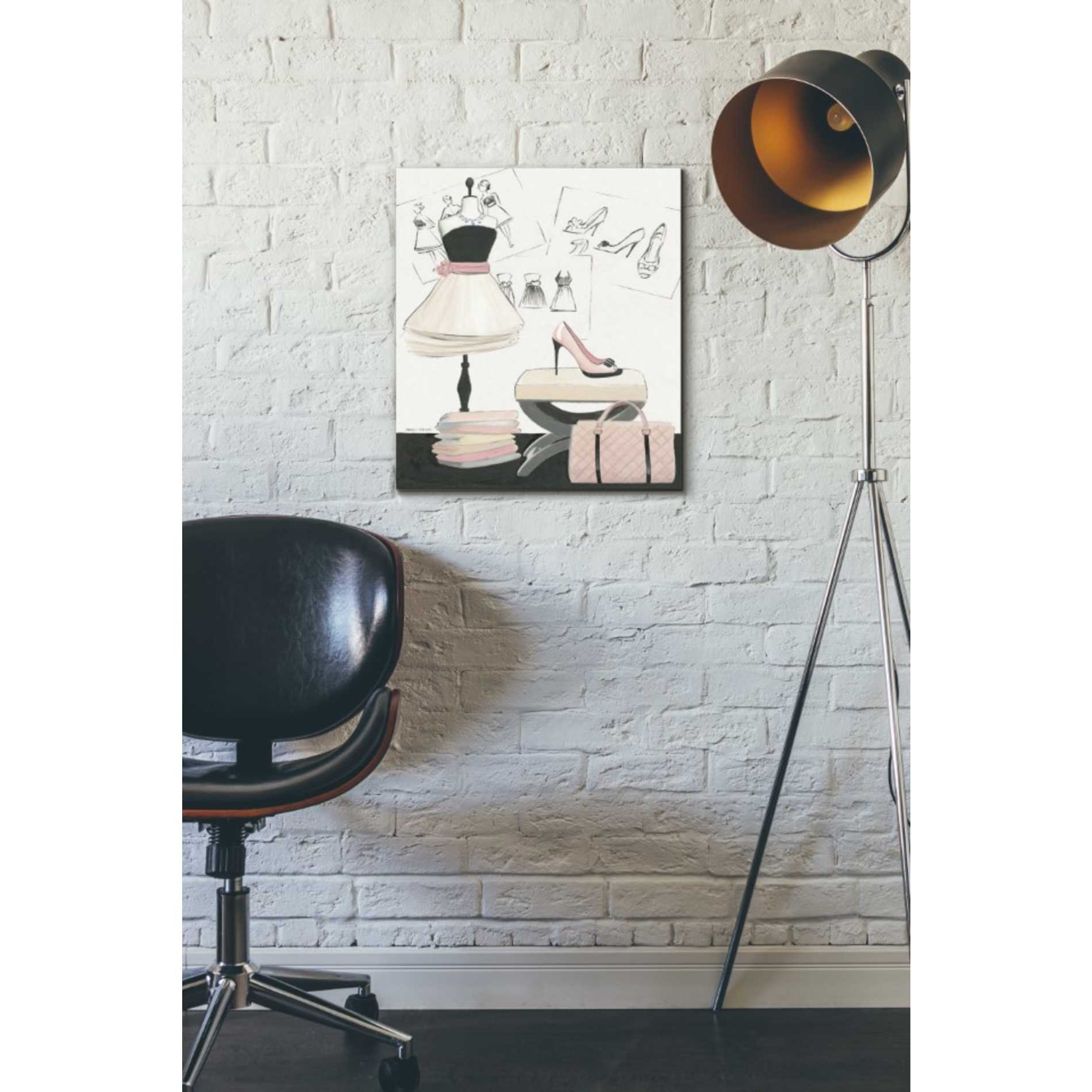 'Dress Fitting I' by Marco Fabiano, Canvas Wall Art,16 x 18