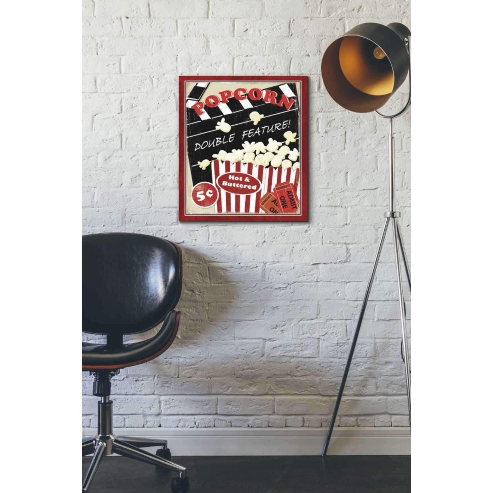'At the Movies I' by Veronique Charron, Canvas Wall Art,16 x 18