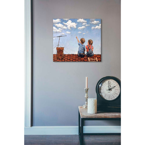Image of 'Counting Clouds' by Alexander Gunin, Canvas Wall Art,18 x 16