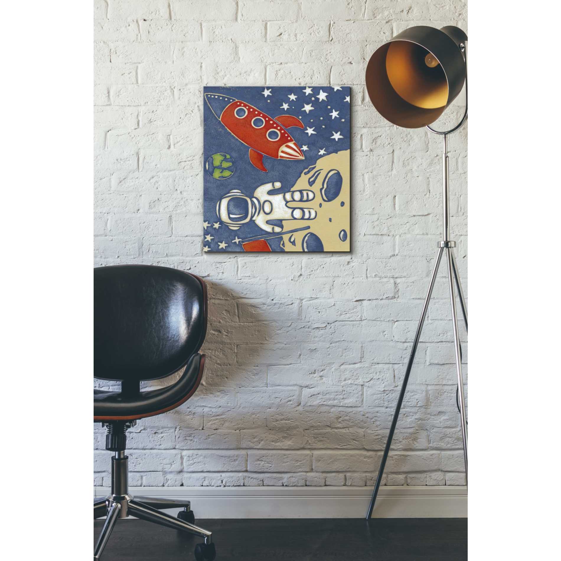 'Space Explorer I' by Chariklia Zarris Giclee Canvas Wall Art