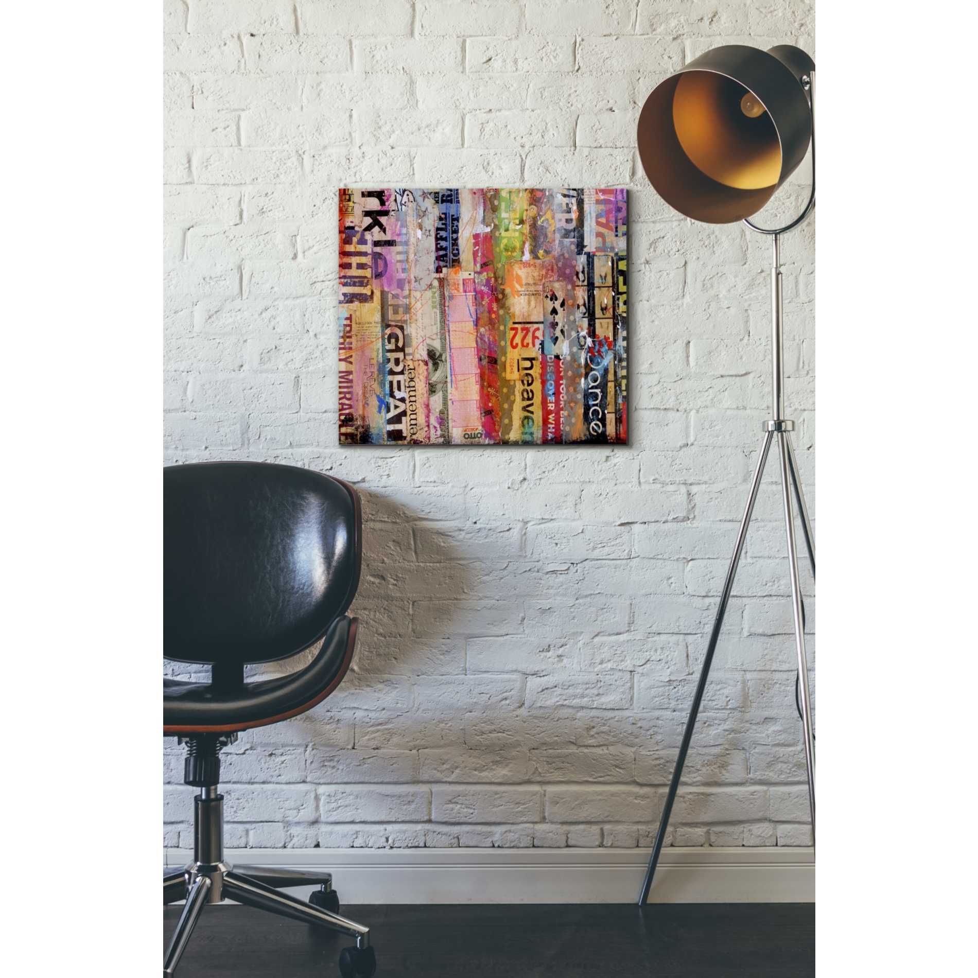 'Metro Mix 21 III' by Erin Ashley Canvas Wall Art,18 x 16