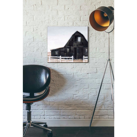 Image of 'Black Barn II' by Ethan Harper Giclee Canvas Wall Art