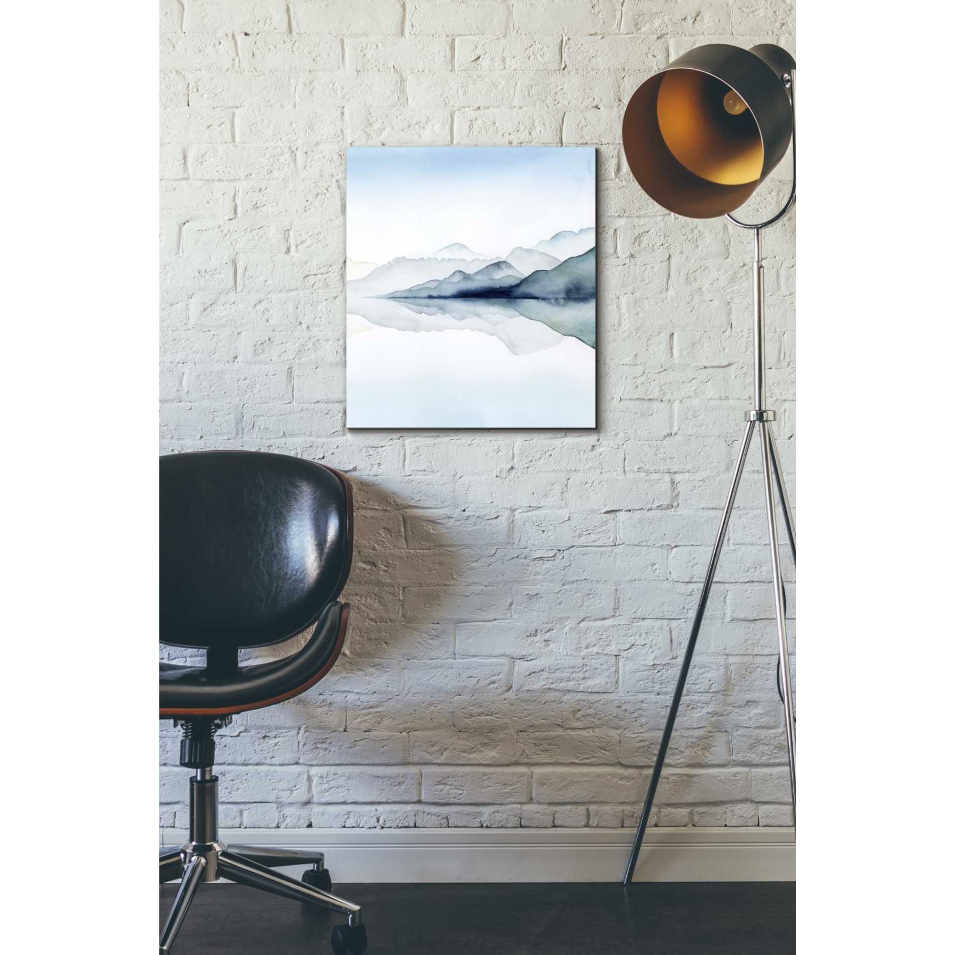 'Glacial II' by Grace Popp Canvas Wall Art,16 x 18