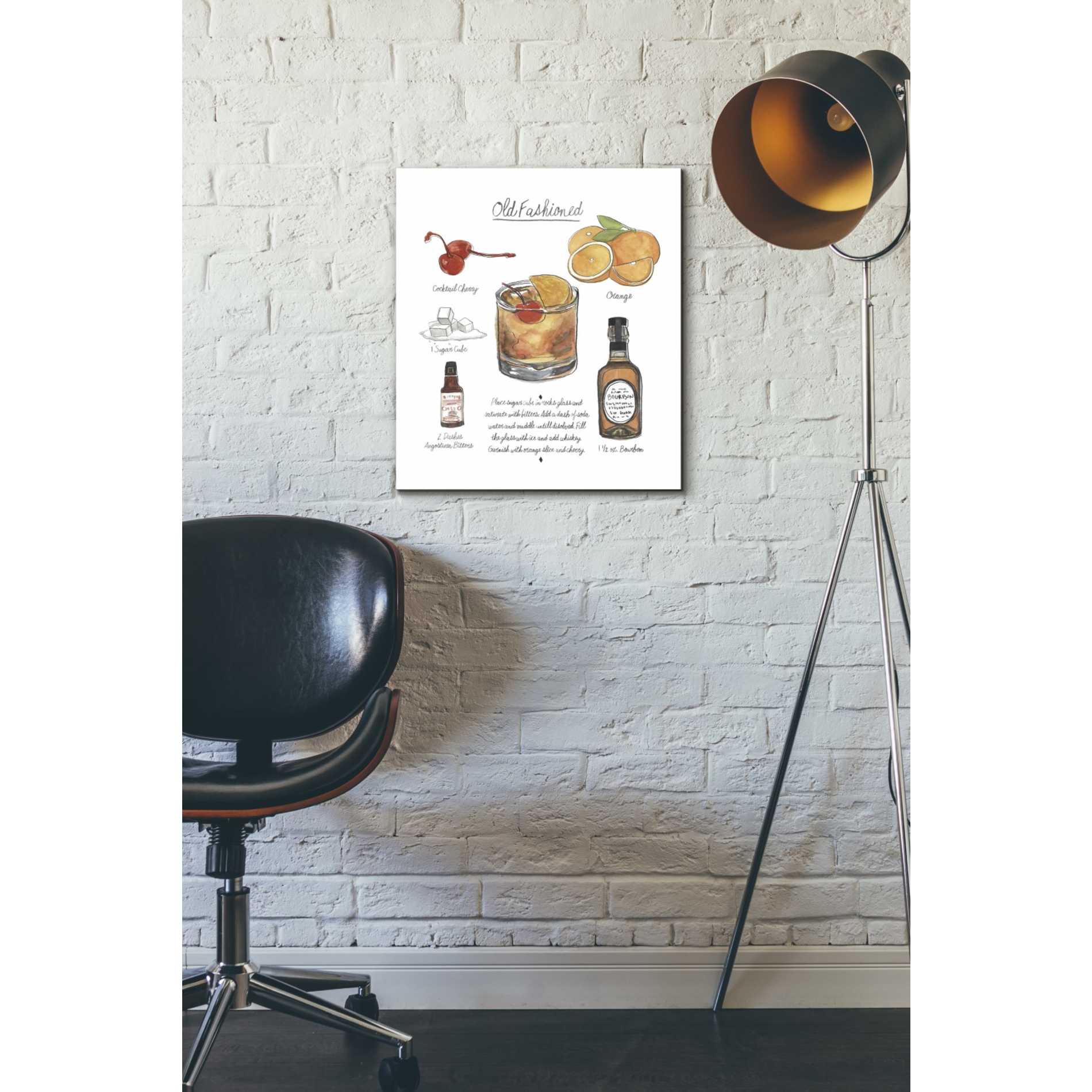 'Classic Cocktail - Mojito" by Naomi McCavitt. McCavitt Giclee Canvas Wall Art