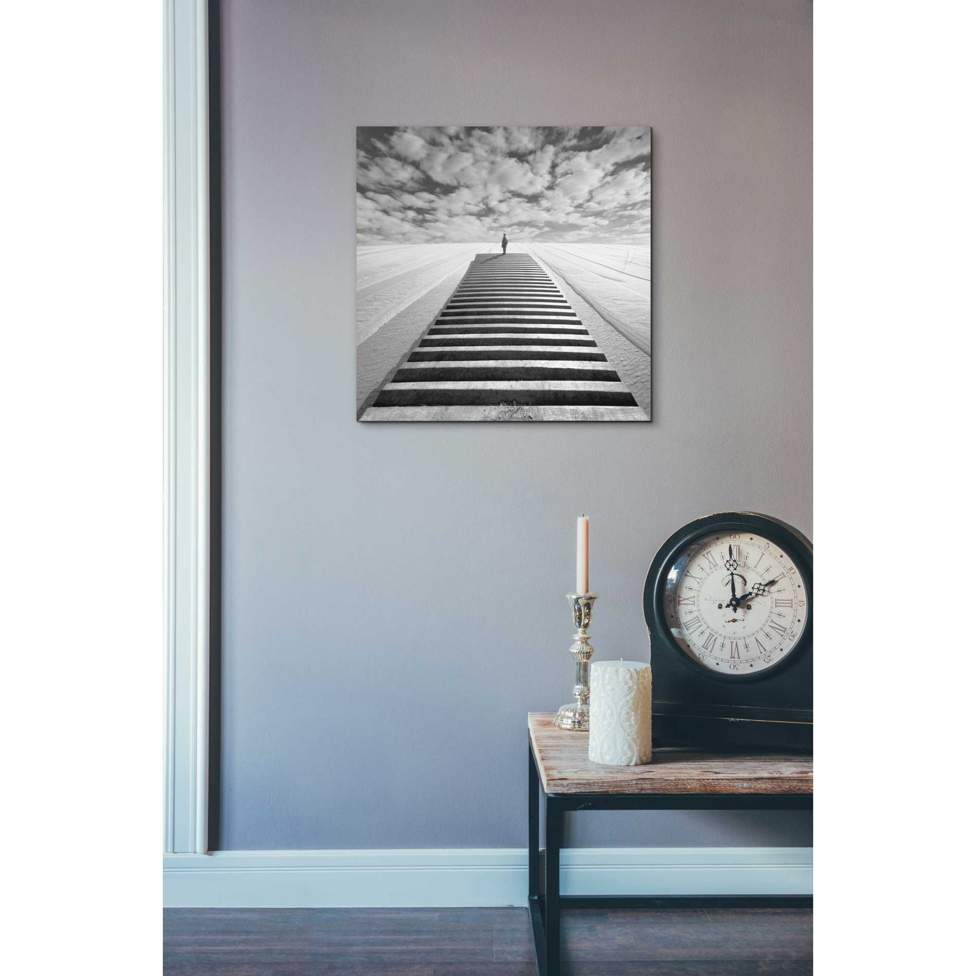 'The Observer' by Dariusz Klimczak, Canvas Wall Art,18 x 18