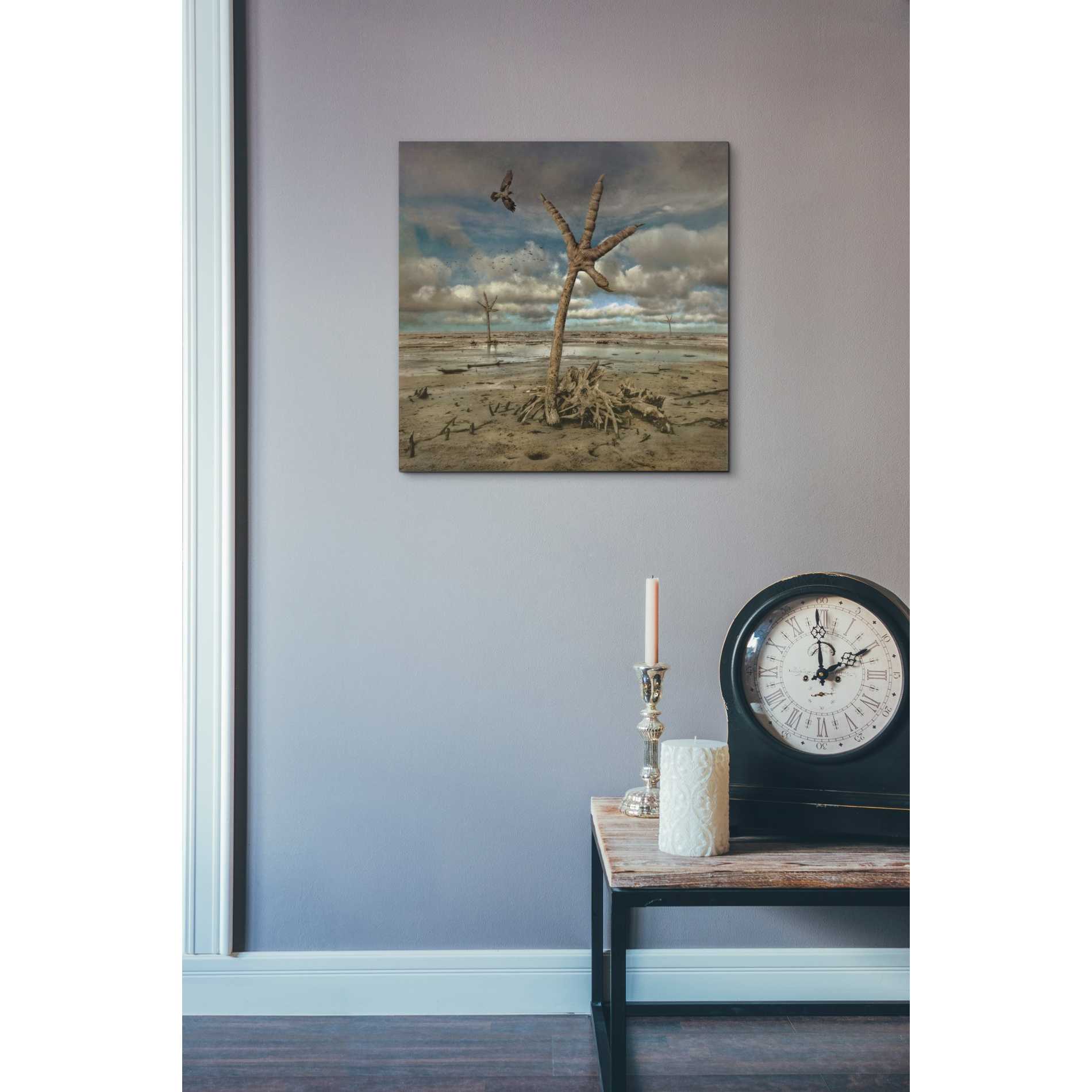 'Wetlands' by Dariusz Klimczak, Canvas Wall Art,18x18