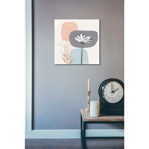 Image of 'Soft Floral II' by Linda Woods, Canvas Wall Art,18 x 18