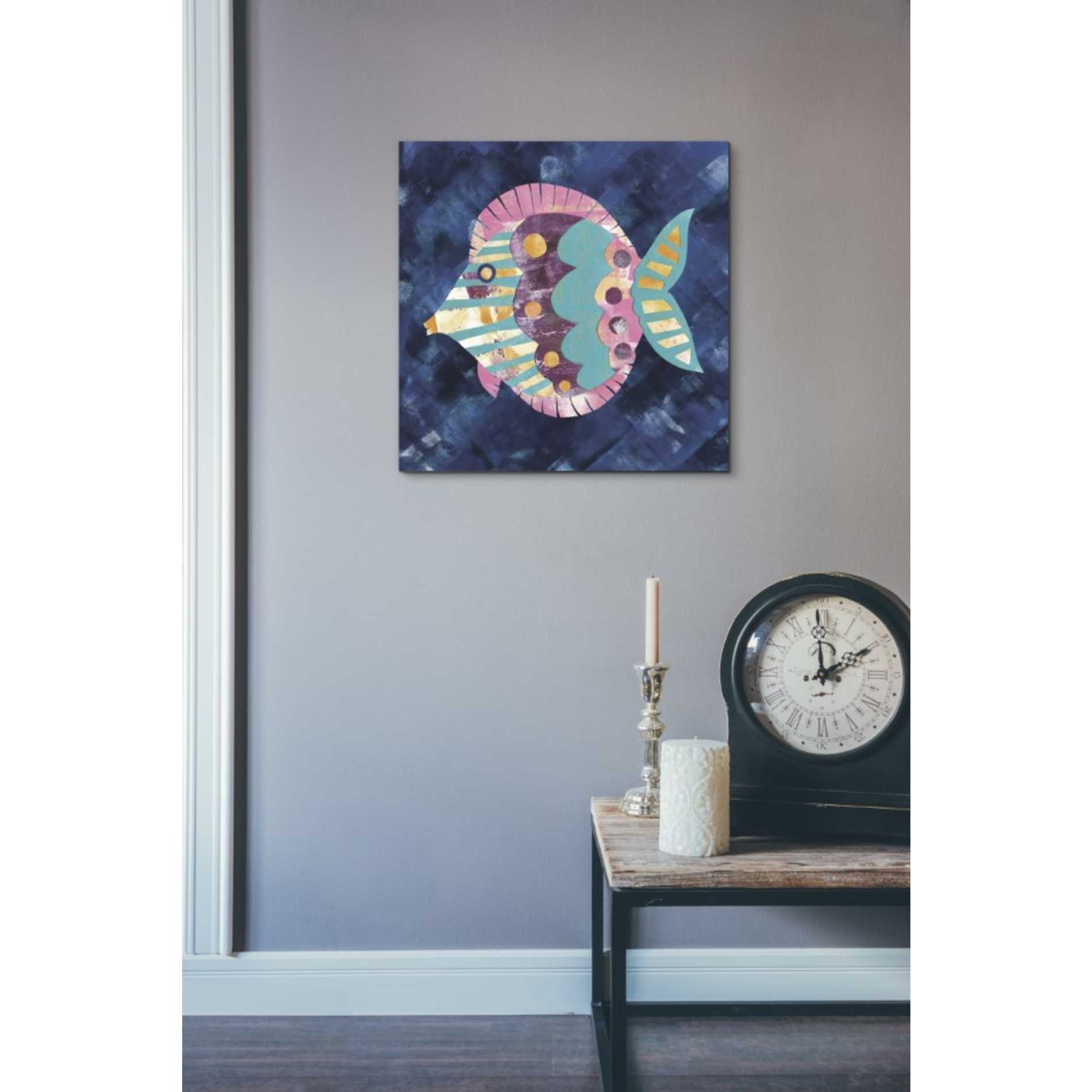 'Boho Reef IV' by Wild Apple Portfolio, Canvas Wall Art,18 x 18