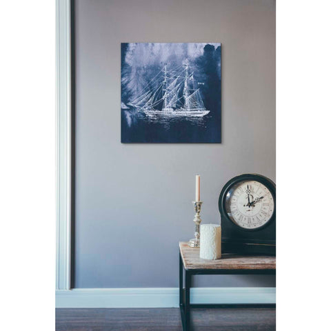 Image of 'Sailing Ships IV' by Wild Apple Portfolio, Canvas Wall Art,18 x 18