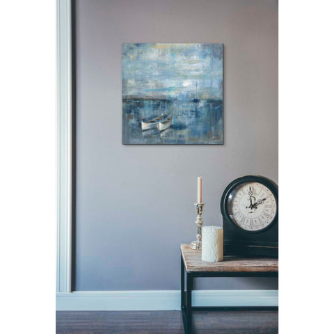 Image of 'Two Boats' by Silvia Vassileva, Canvas Wall Art,18 x 18