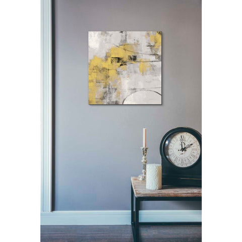 Image of 'Stone Gardens II Yellow' by Silvia Vassileva, Canvas Wall Art,18 x 18
