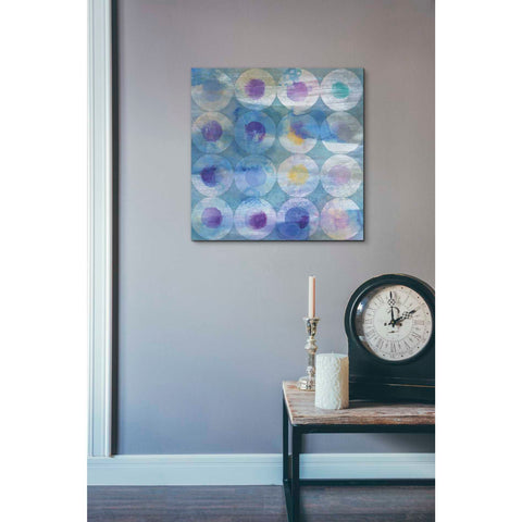 Image of 'Touching Circles III' by Danhui Nai, Canvas Wall Art,18 x 18