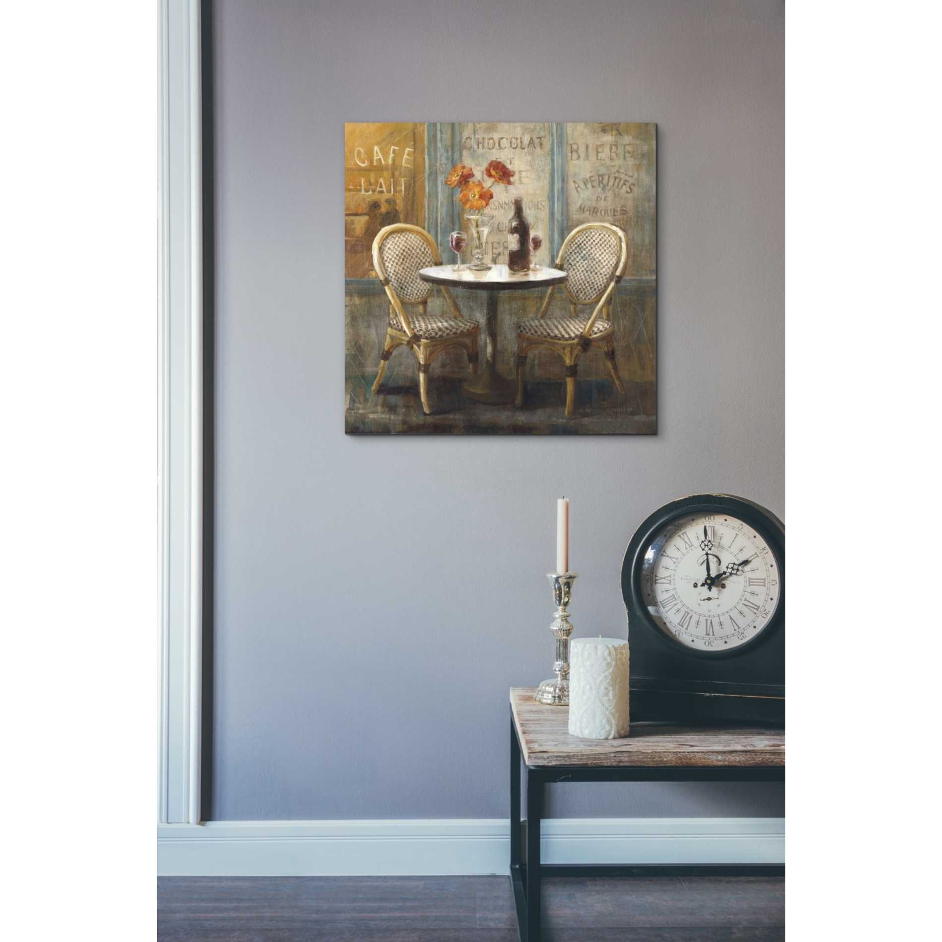 'Meet Me at Le Cafe I' by Danhui Nai, Canvas Wall Art,18 x 18