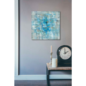 'Abstract Squares' by Danhui Nai, Canvas Wall Art,18 x 18