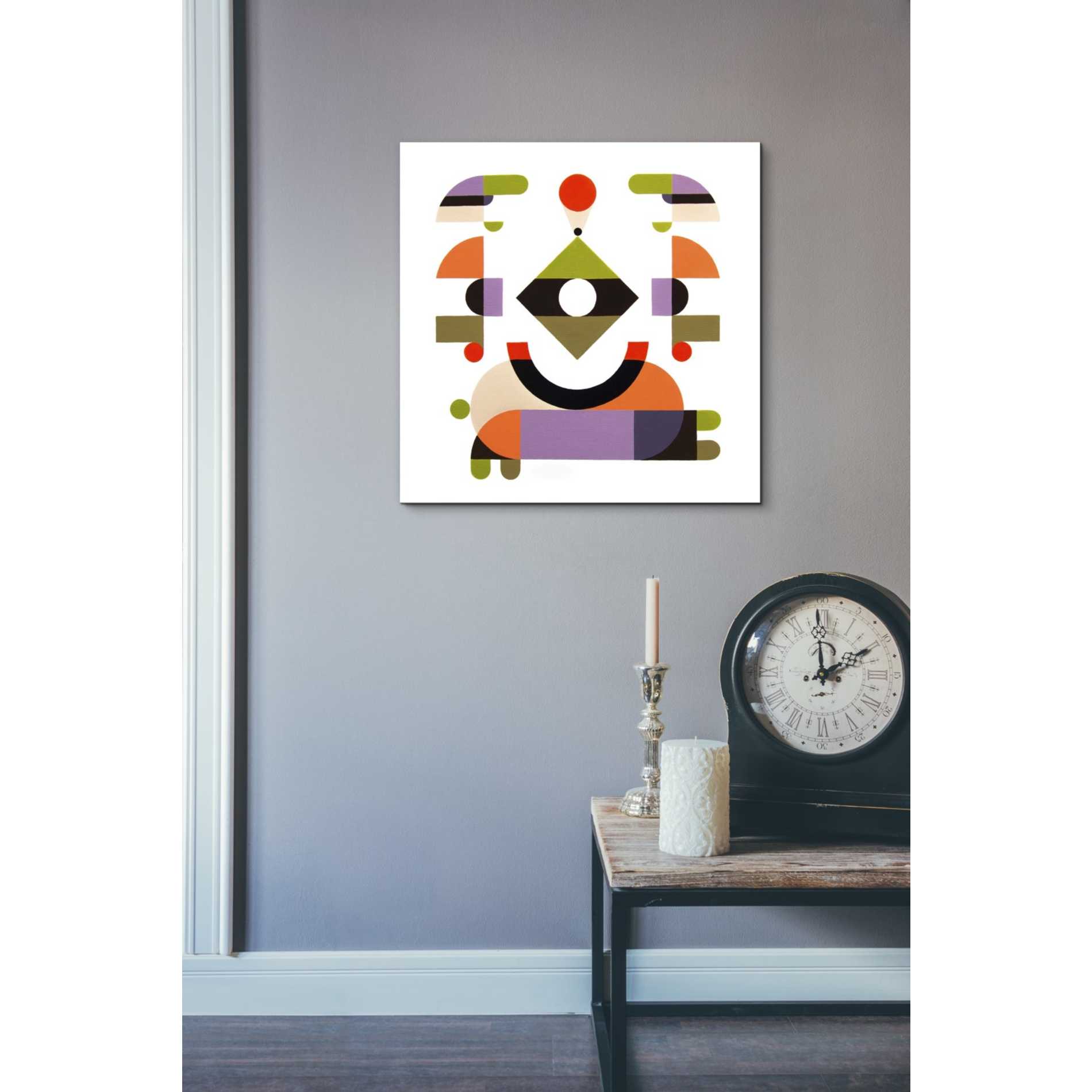 'From Above' by Antony Squizzato, Canvas Wall Art,18 x 18