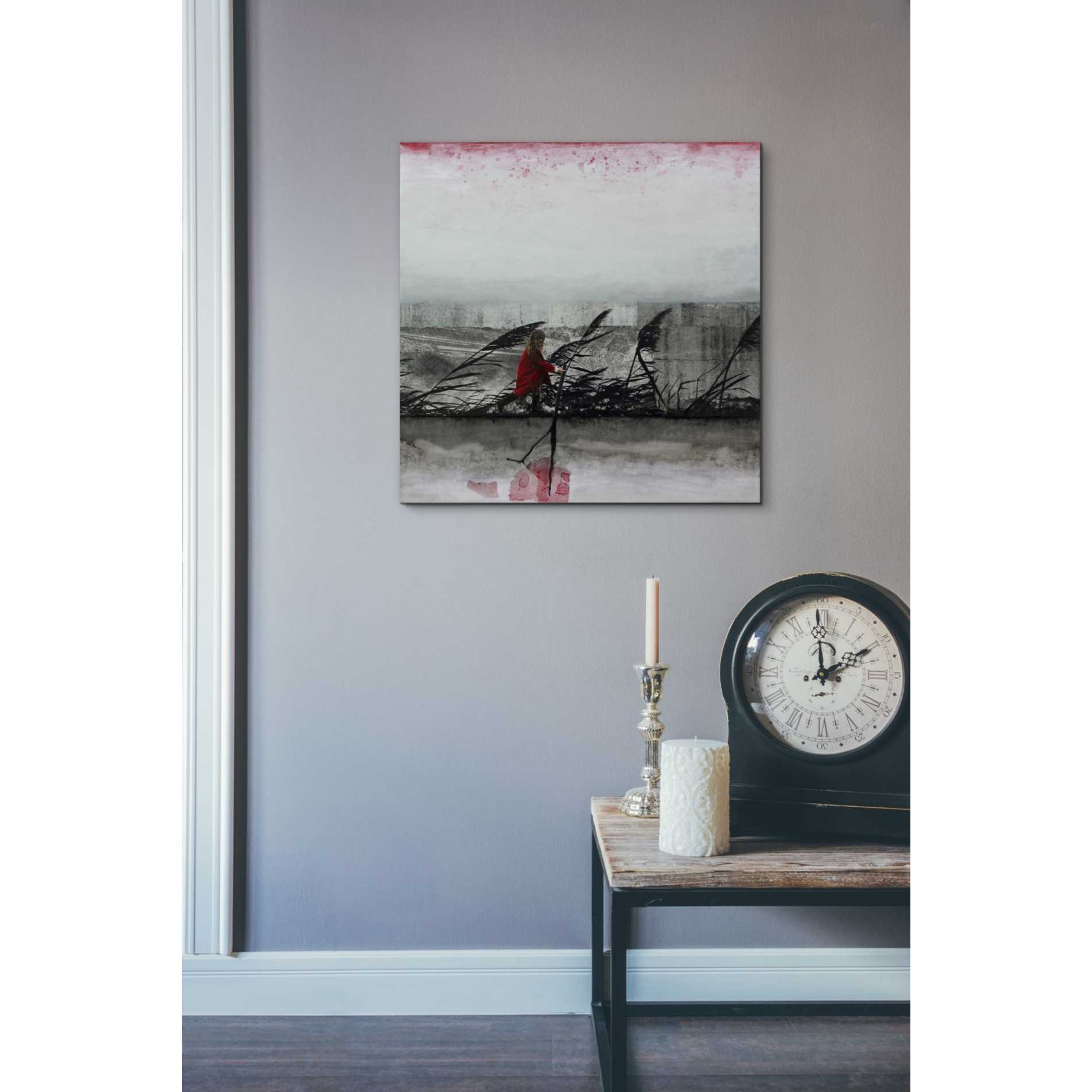 'WATER WHISPERS' by DB Waterman, Canvas Wall Art,18 x 18