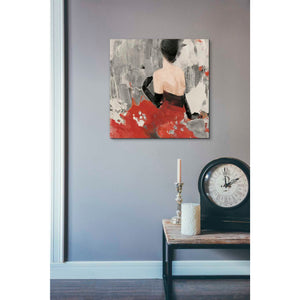 'Beautiful Gaze II Neutral' by Albena Hristova, Canvas Wall Art,18 x 18
