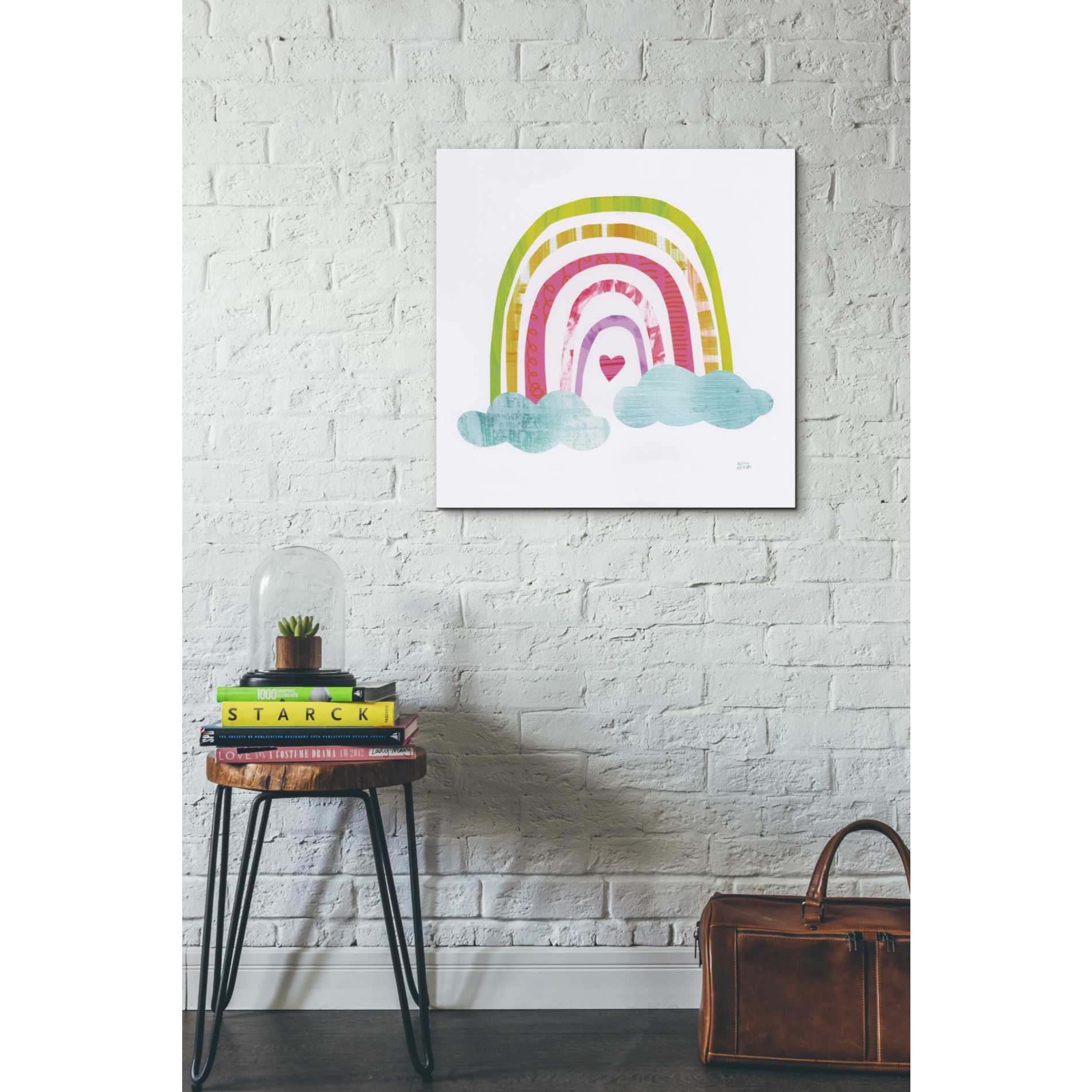 'Unicorn Magic VII Sq' by Melissa Averinos, Canvas Wall Art,18 x 18