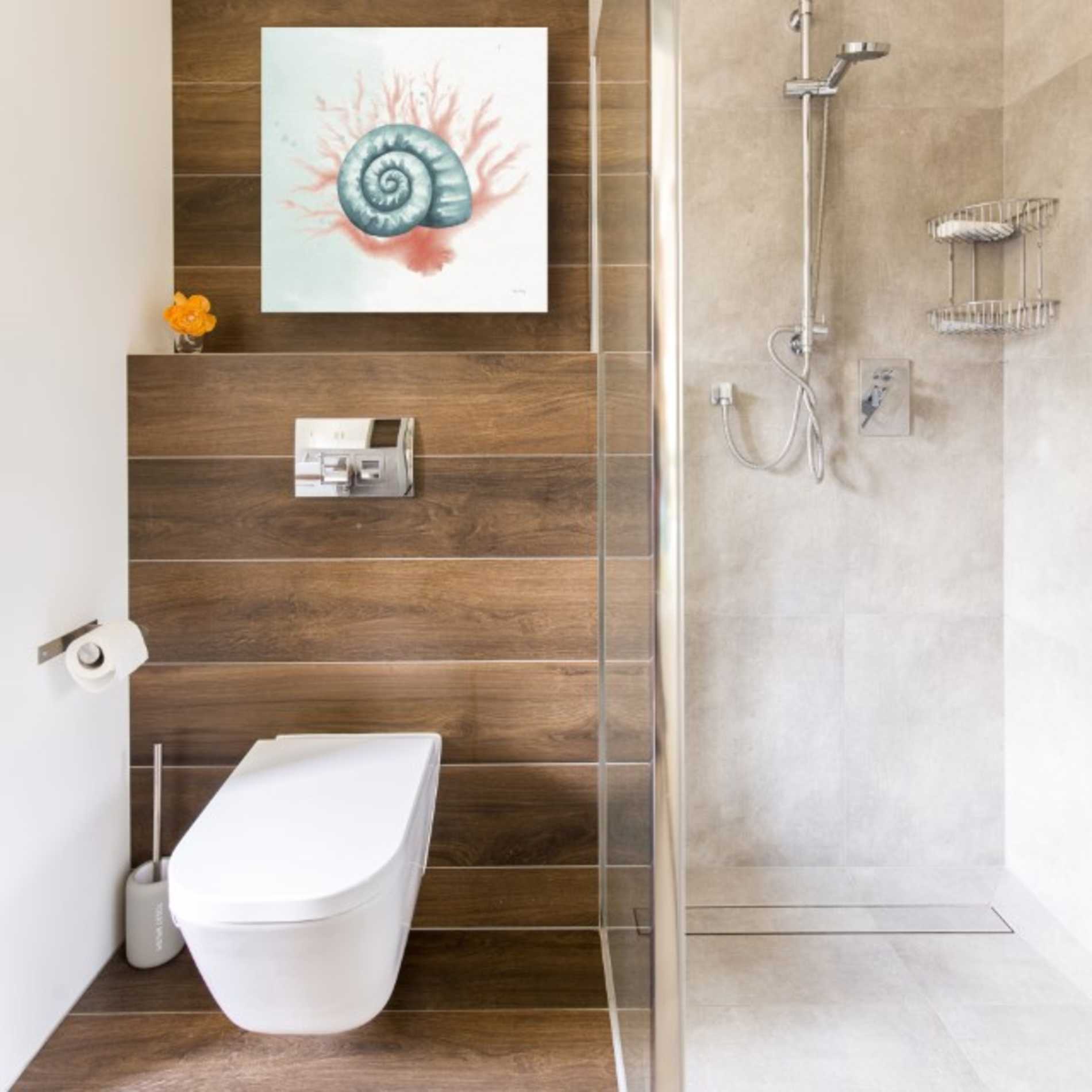 'Splash I' by Elyse DeNeige, Canvas Wall Art,18 x 18