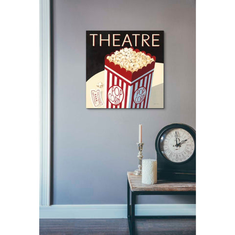 Image of 'Theatre' by Marco Fabiano, Canvas Wall Art,18 x 18