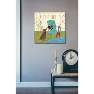 'Lake Pals IV' by Veronique Charron, Canvas Wall Art,18 x 18