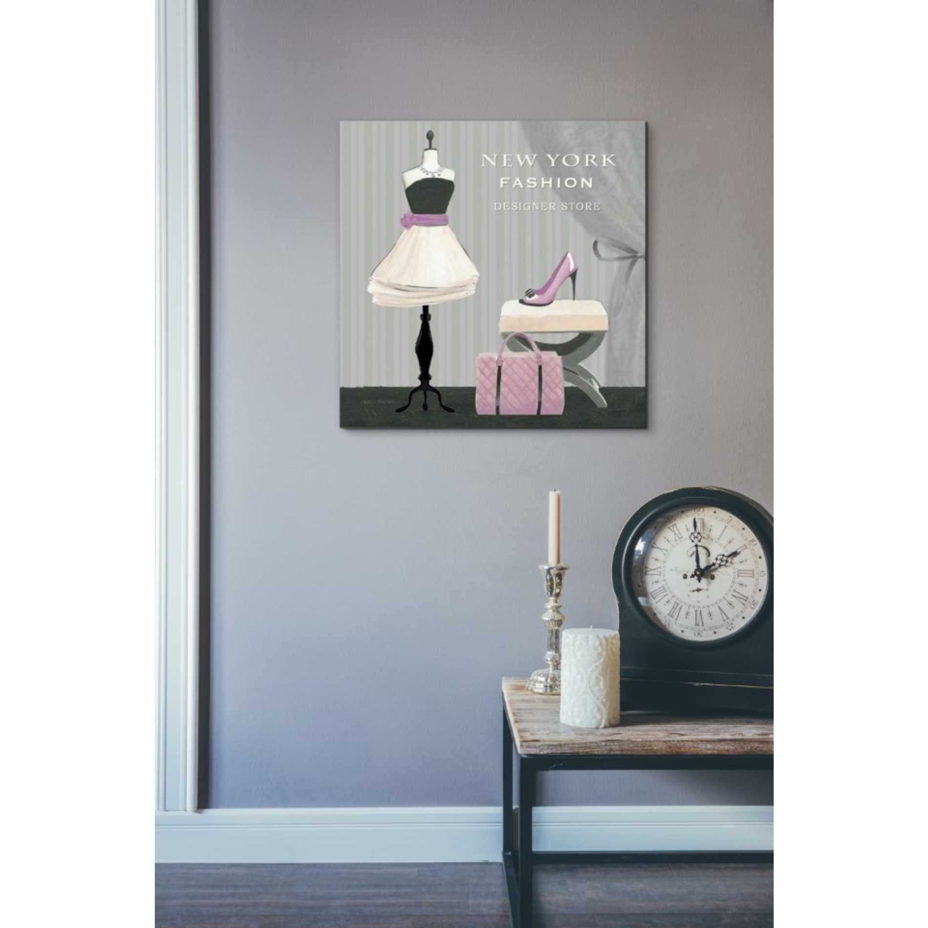 'Dress Fitting Boutique Sq I' by Marco Fabiano, Canvas Wall Art,18 x 18