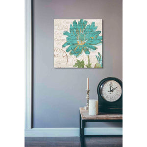 'Bookshelf Botanical IV' by Katie Pertiet, Canvas Wall Art,18 x 18