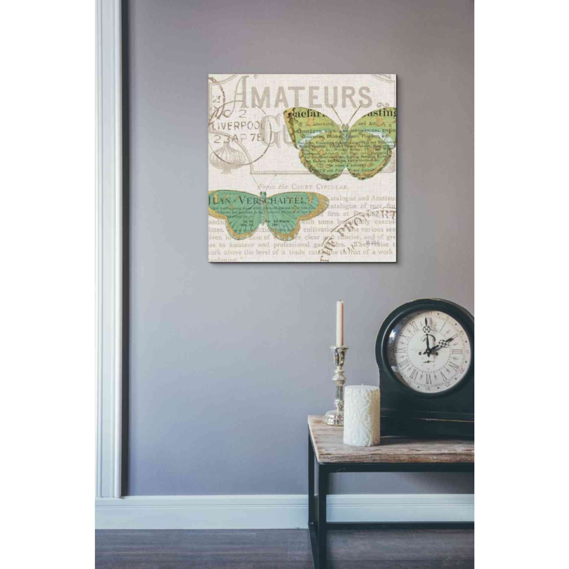 'Bookshelf Botanical IX' by Katie Pertiet, Canvas Wall Art,18 x 18