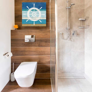 'Beachscape VI Helm White' by Michael Mullan, Canvas Wall Art,18 x 18