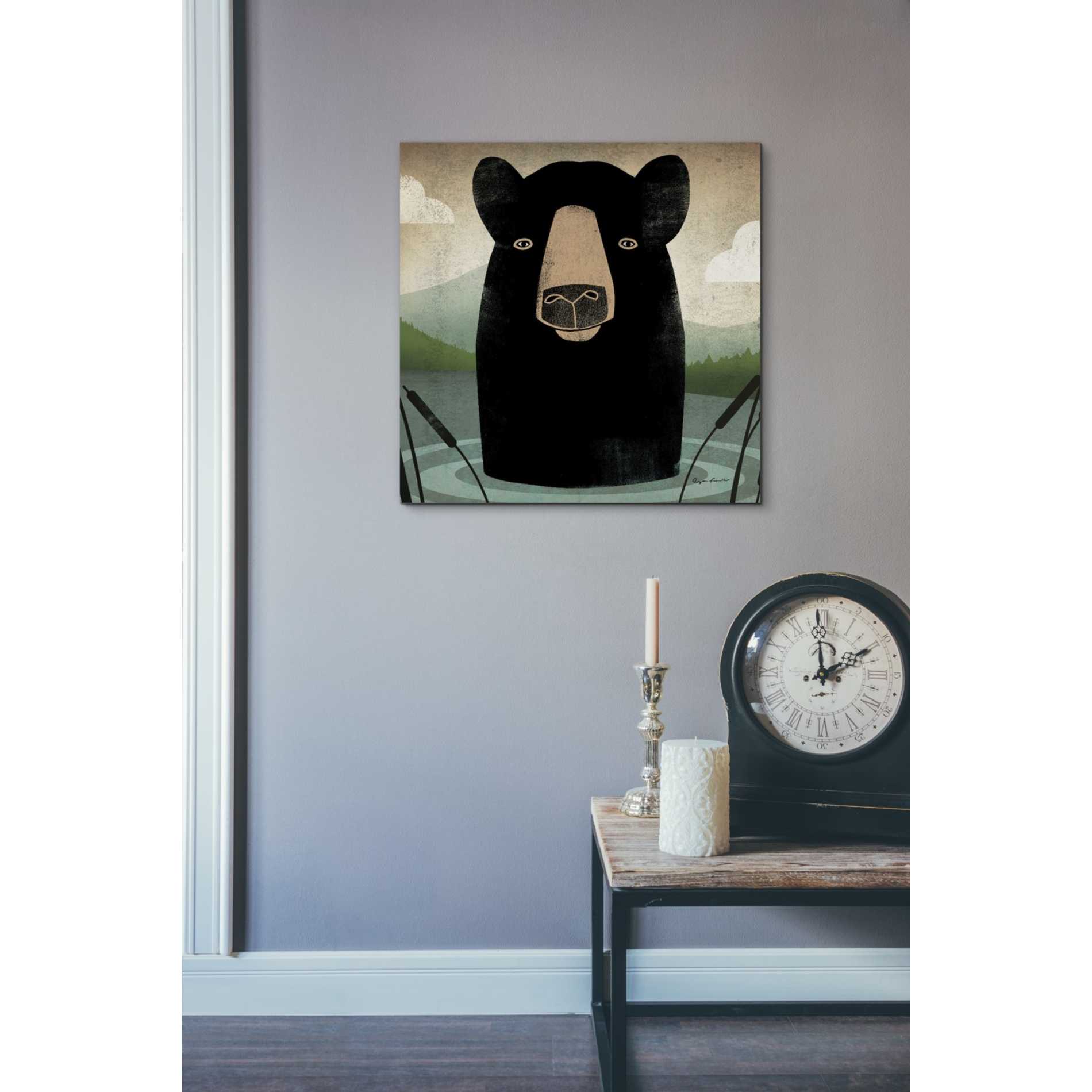 'Skinny Dip Crop' by Ryan Fowler, Canvas Wall Art,18 x 18