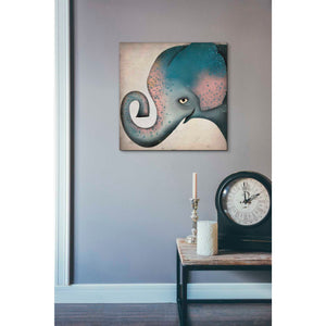 'Elephant Wow II' by Ryan Fowler, Canvas Wall Art,18 x 18