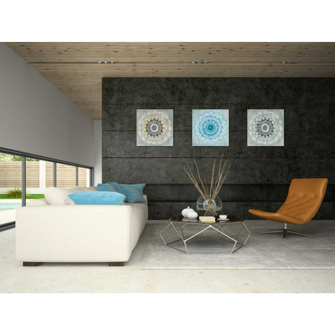 Image of 'Coastal Mandala' by Danhui Nai, Canvas Wall Art,18 x 18