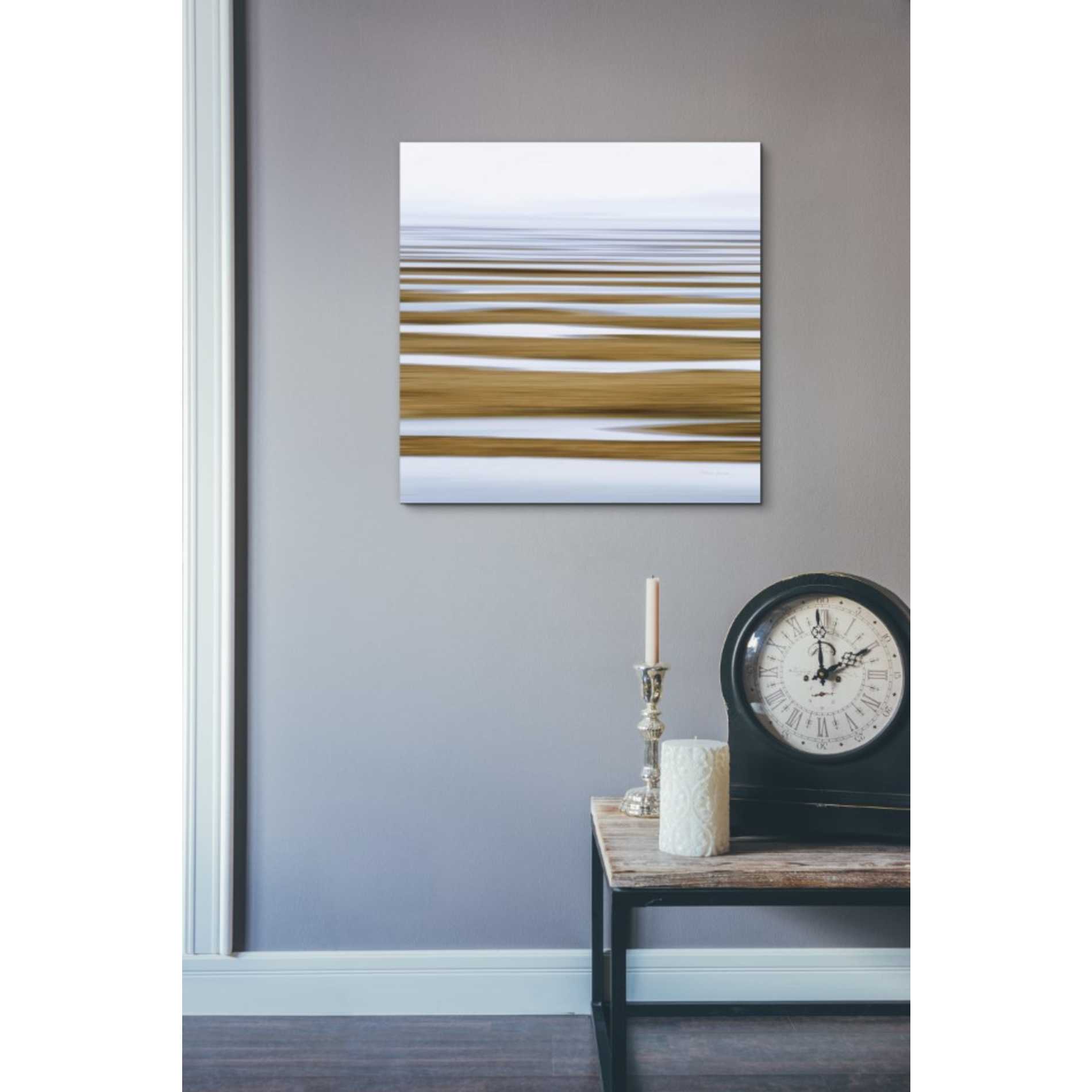 'Sand Flats in Fog' by Katherine Gendreau, Giclee Canvas Wall Art