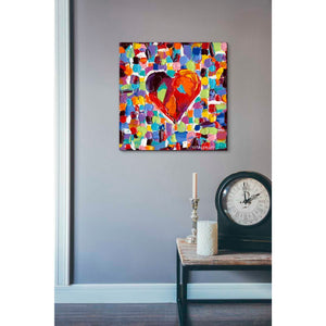 'Mosaic Heart III' by Carolee Vitaletti Giclee Canvas Wall Art