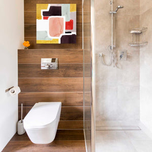 'Color Blocking II' by Grace Popp Canvas Wall Art,18 x 18