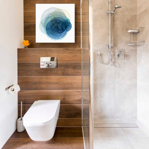 'Evolving Planets I' by Grace Popp Canvas Wall Art,18 x 18