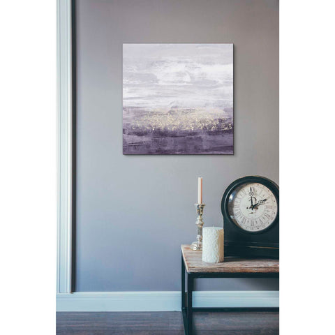 Image of 'Amethyst Glitter II' by Jennifer Goldberger Giclee Canvas Wall Art