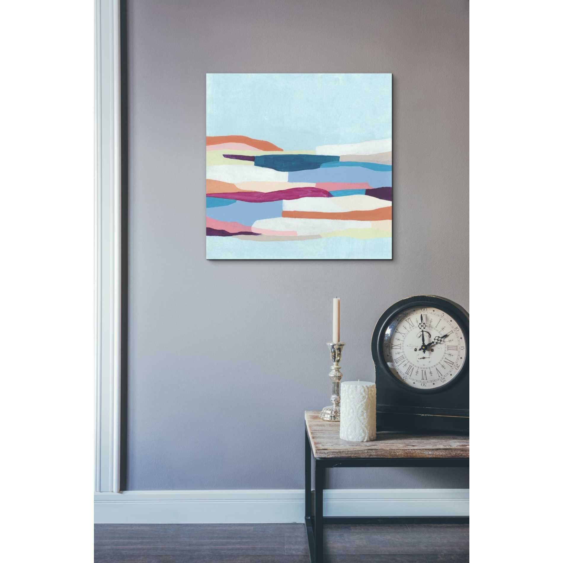 'Stratascape II' by June Erica Giclee Canvas Wall Art