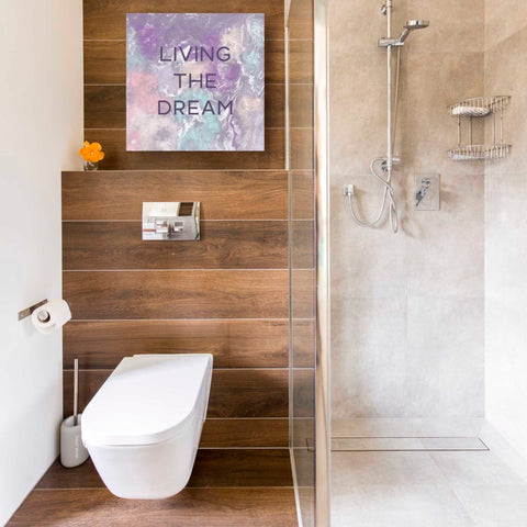 Image of 'Living The Dream' by Linda Woods, Canvas Wall Art,18 x 18