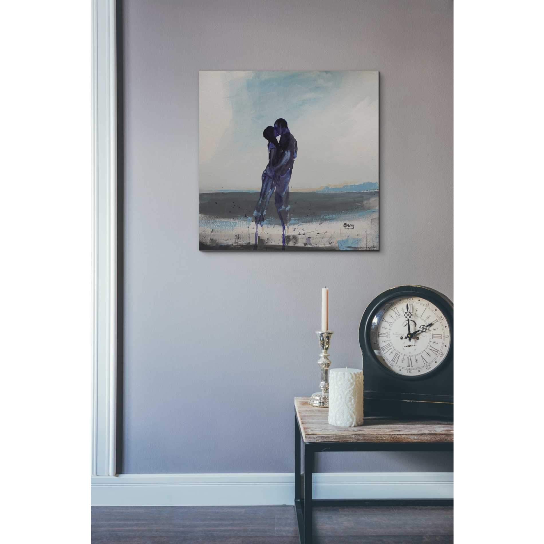 'Before Sunrise' by Oscar Alvarez Pardo, Canvas Wall Art,18 x 18