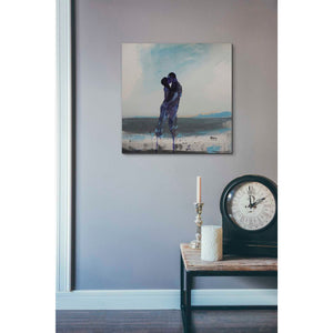 'Before Sunrise' by Oscar Alvarez Pardo, Canvas Wall Art,18 x 18