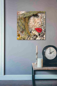 'Ladylips' by Karen Smith, Canvas Wall Art,18x18