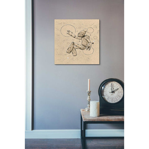 Image of 'Float Bot 1.0' by Craig Snodgrass, Canvas Wall Art,18 x 18