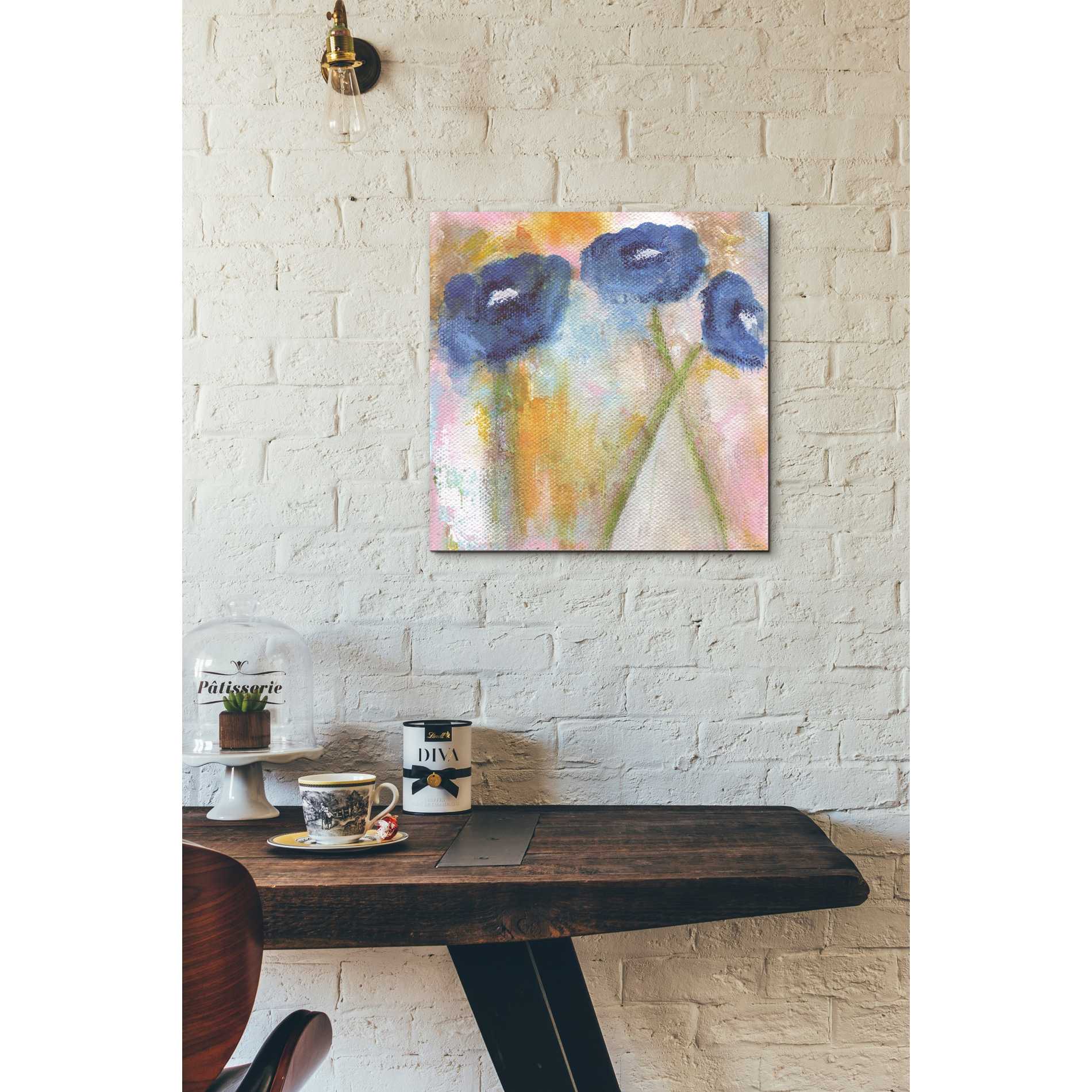 'Crossroads' by Linda Woods, Canvas Wall Art,18 x 18