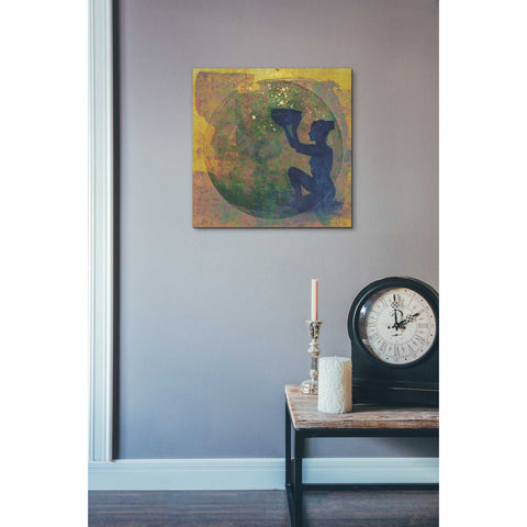 Image of 'Vessel of Cosmic Creativity' by Elena Ray Canvas Wall Art,18 x 18