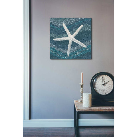 Image of 'Sea Glass IV' by Wild Apple Portfolio, Canvas Wall Art,18 x 18